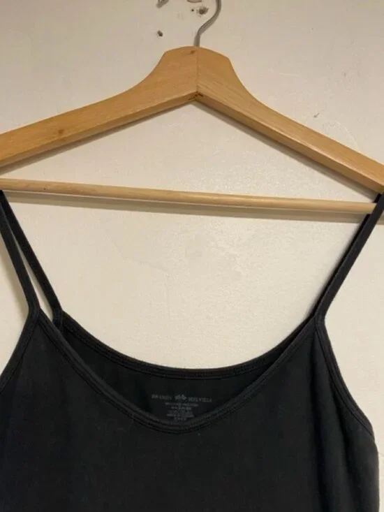 Brandy Melville Black Spaghetti Strap Mini Dress - Picture 7 of 7